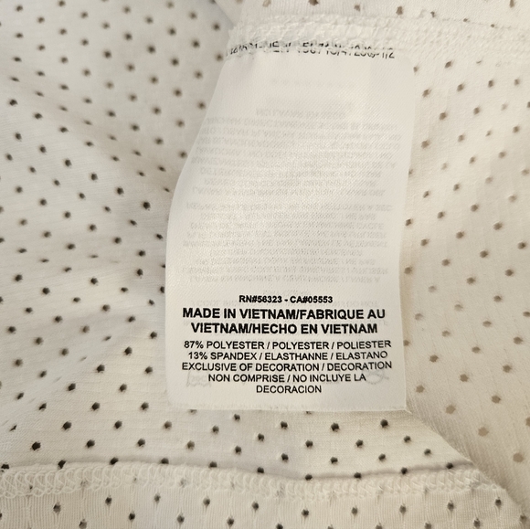 Nike White and Blue Long Sleeve Top Size S - Picture 7 of 12